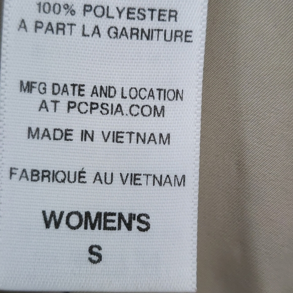 Patagonia Los Gatos Khacki Beige Full Zip Fleece Vest Size Small - Picture 7 of 7